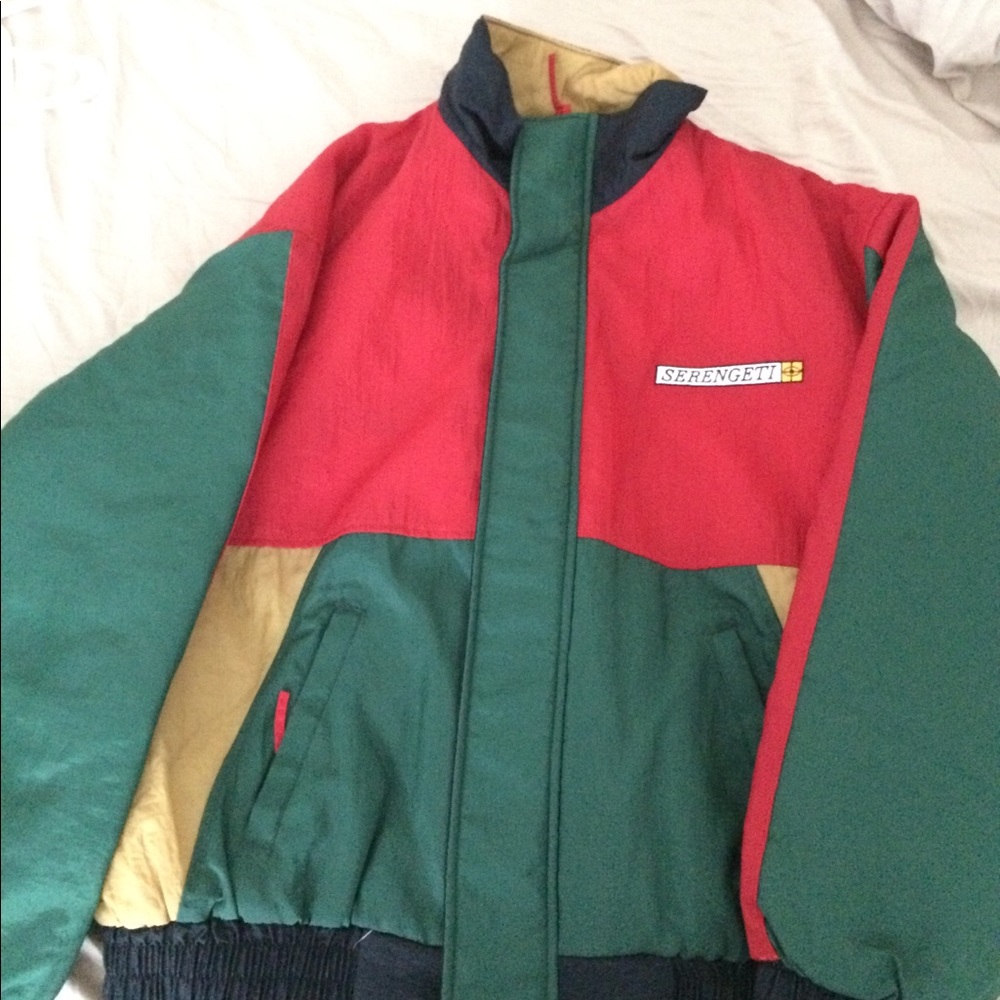 Serengeti rare vintage puffer coat size xl men’s